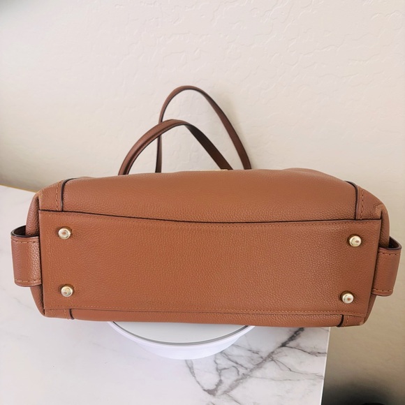 Coach Edie 31 Pebbled Leather Shoulder Bag 57125 - Picture 10 of 16